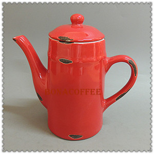 Ceramic coffee pot