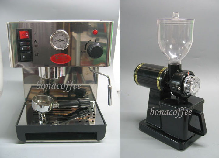 Espresso Machine +  Grinder