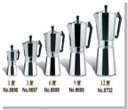 Moka pot 1 3 6 12 cup