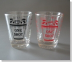 one shot glass