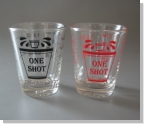 one shot glass